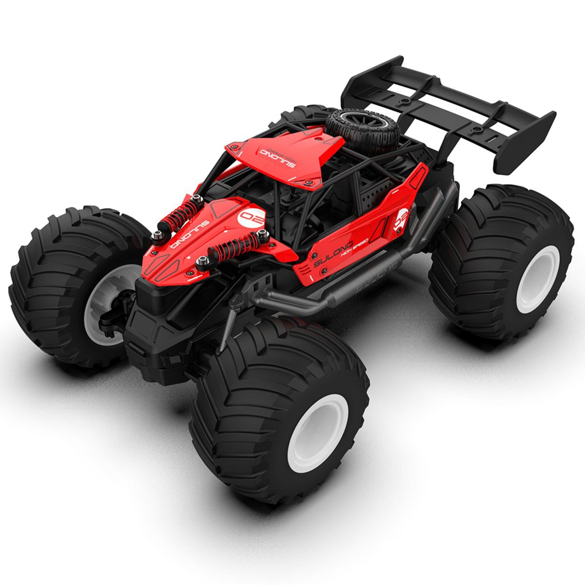 FUQI - Camioneta Off Road a Control Remoto 24 cm 2.4G Roja