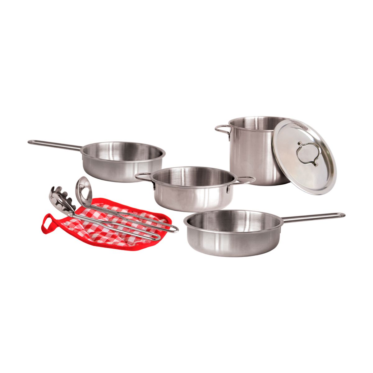 CHAMPION - Set de Cocina Metálico 8 Pzas