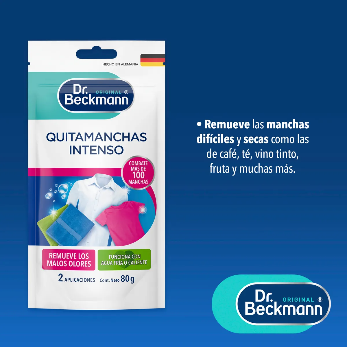 DR BECKMANN - Quitamanchas Intenso Dr Beckmann Empaque 80 g