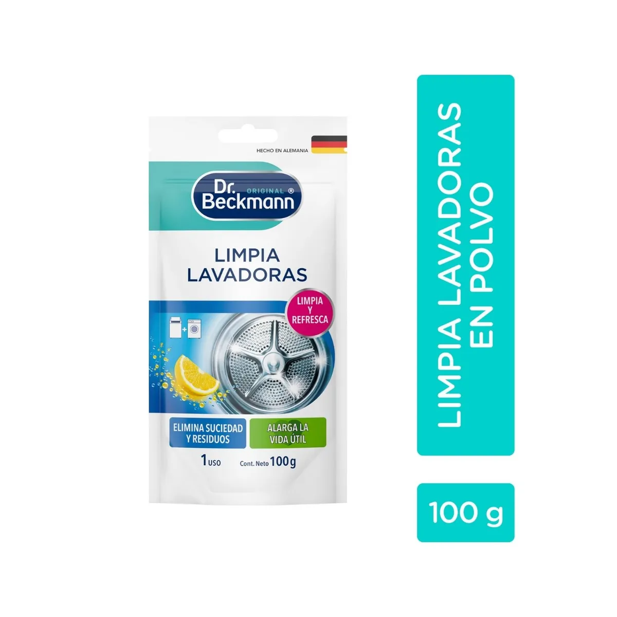 DR BECKMANN - Limpia Lavadoras en Polvo Dr Beckmann Empaque 100 g