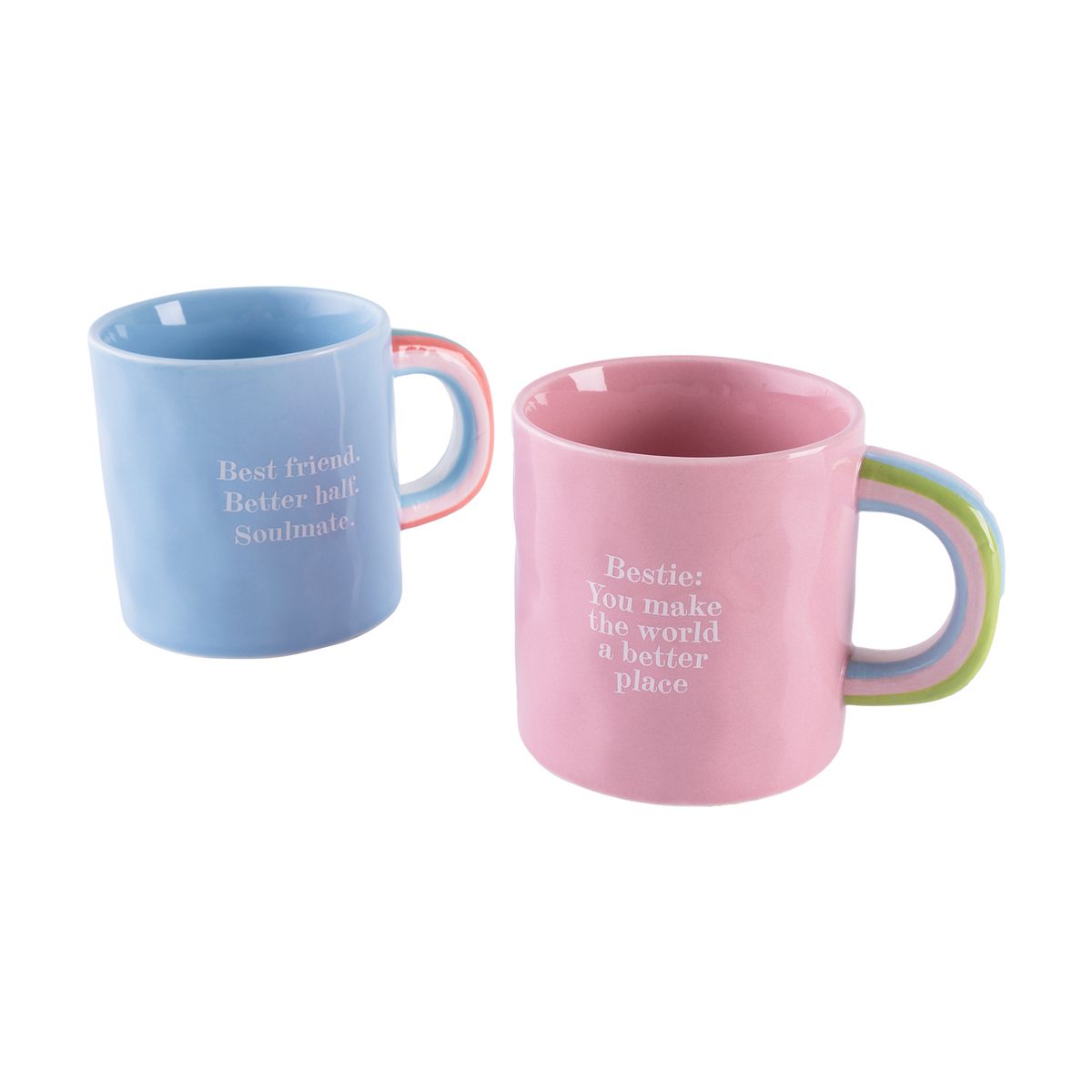 CASA JOVEN - Set Taza Mugs Summer Best Friends 2 Piezas