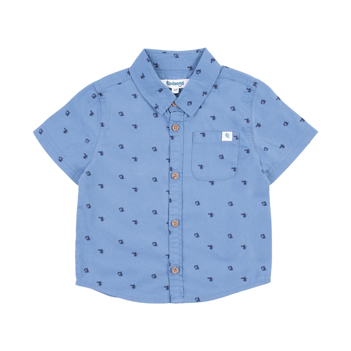 REDWOOD - Camisa Mini Print Bebé Niño