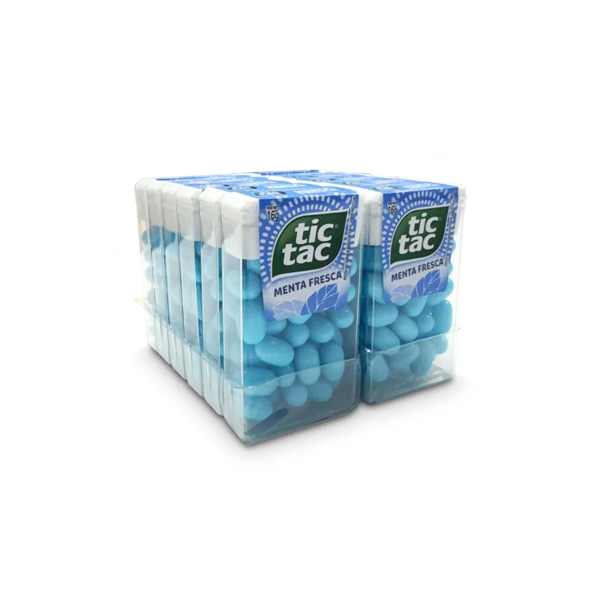 TIC TAC - Caramelos Tic Tac Menta Intensa Display 12 Und