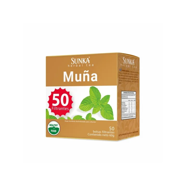 Infusión Filtrante Muña Sunka Caja 50 Sobres | Tottus Perú