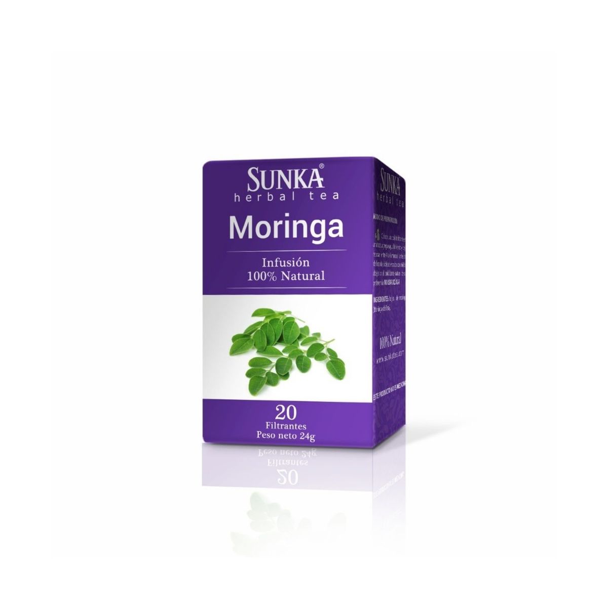 SUNKA - Infusión Filtrante Moringa Sunka Caja 20 Sobres