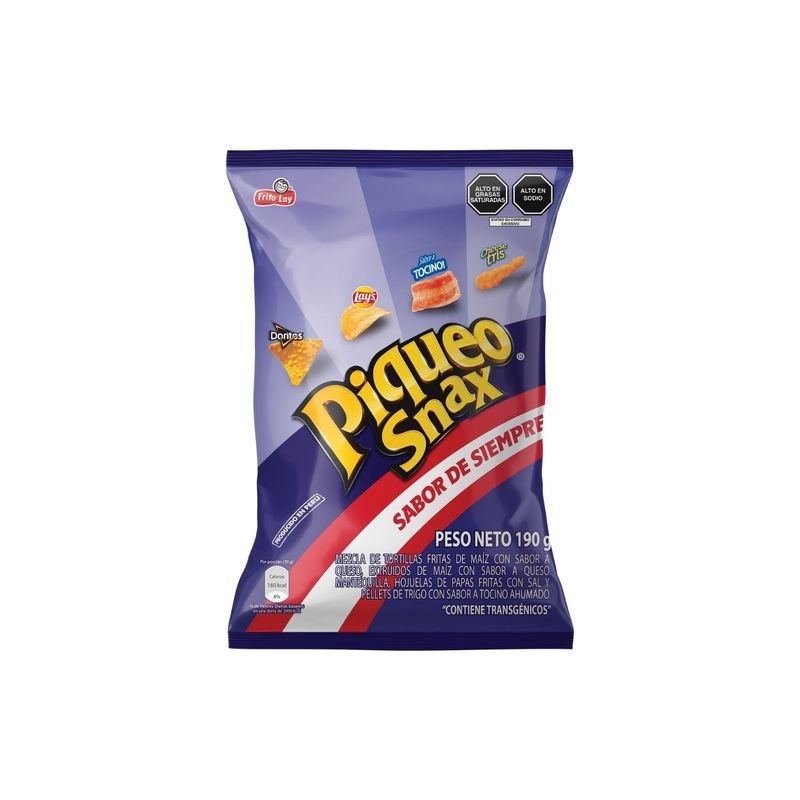 PIQUEO SNAX - Snacks Surtidos Piqueo Snax Bolsa 190 g