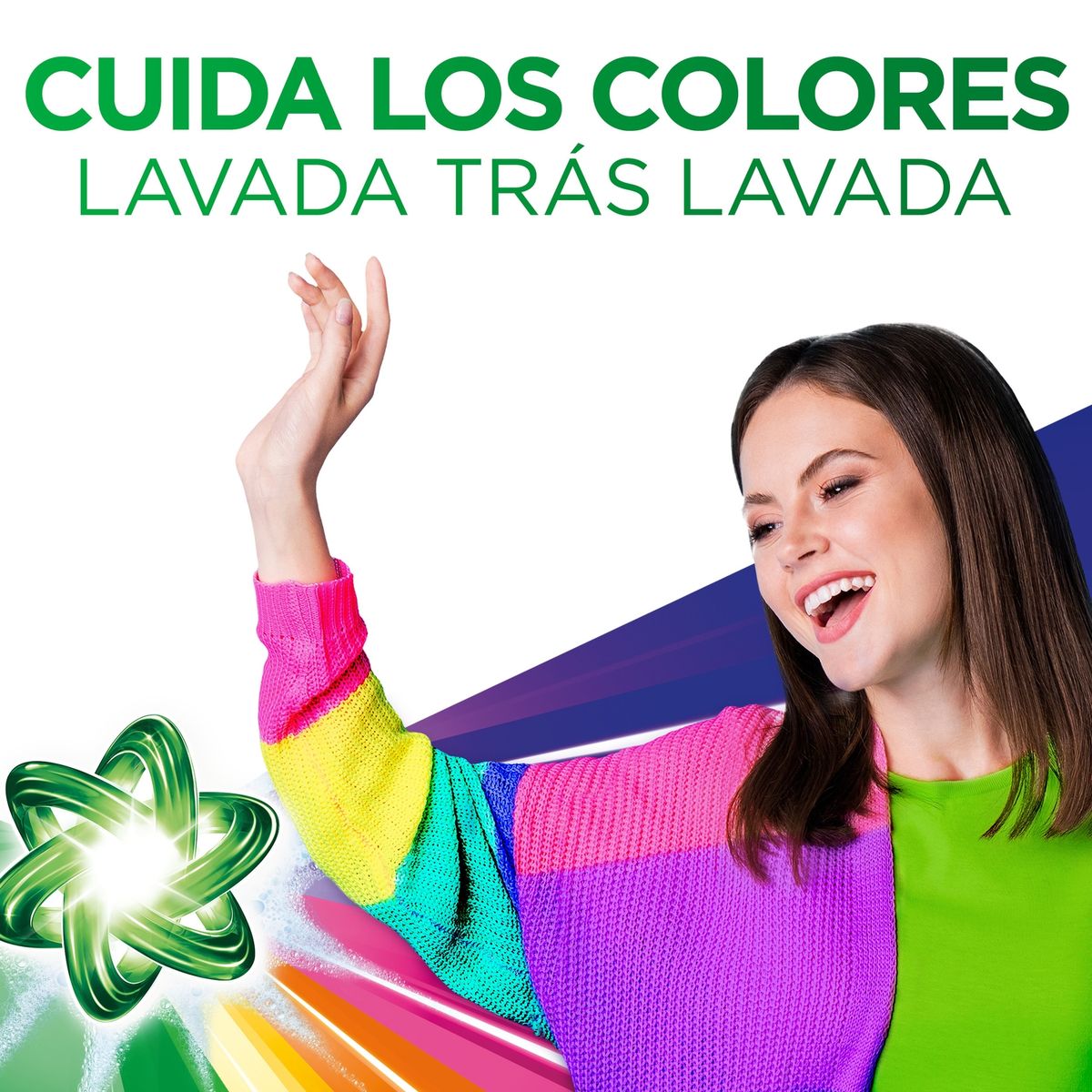 ARIEL - Detergente en Polvo Ariel Revitacolor Ropa Blanca y Color Bolsa 720 g