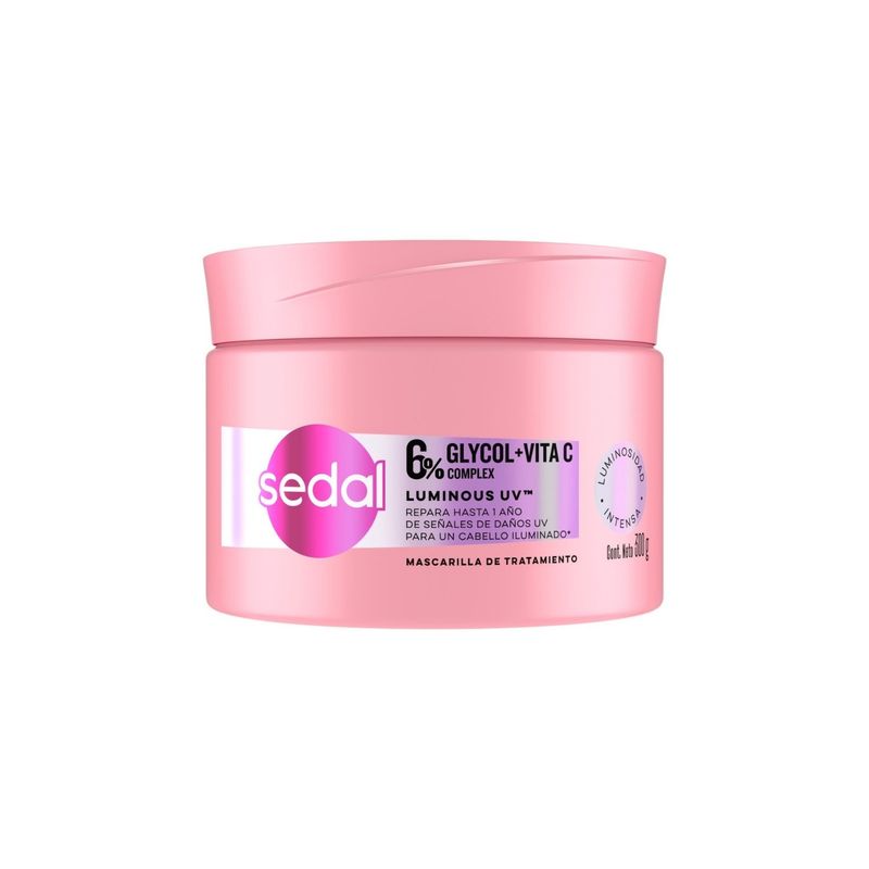 SEDAL - Mascarilla Tratamiento Sedal Luminous UV 300g