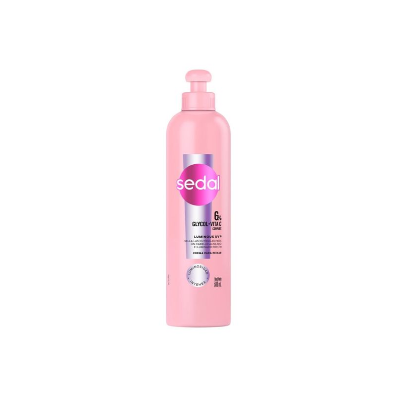 SEDAL - Crema para Peinar Sedal Luminous UV 300ml
