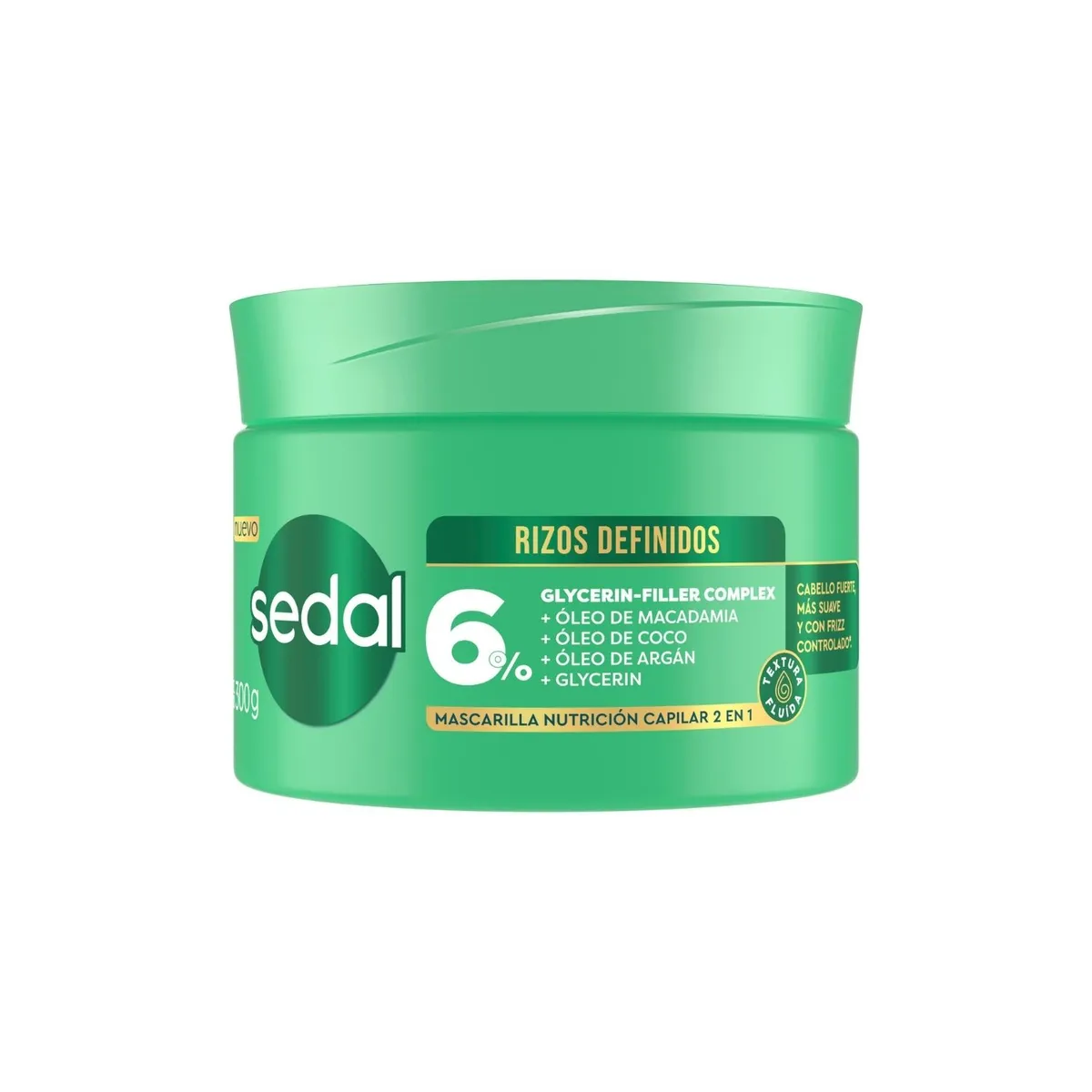 SEDAL - Tratamiento Mascarilla Sedal Rizos Envase 300 g