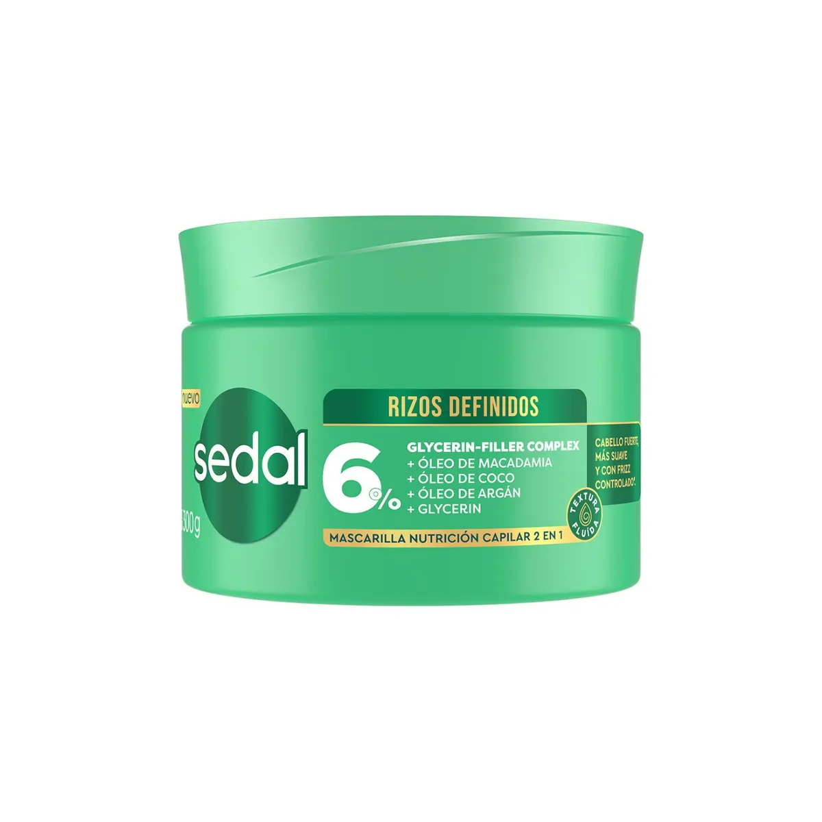 SEDAL - Tratamiento Mascarilla Sedal Rizos Envase 300 g