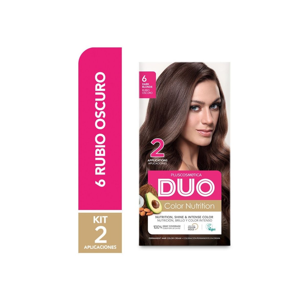 DUO - Tinte Duo Color Nutrition Tono 6 Rubio Oscuro