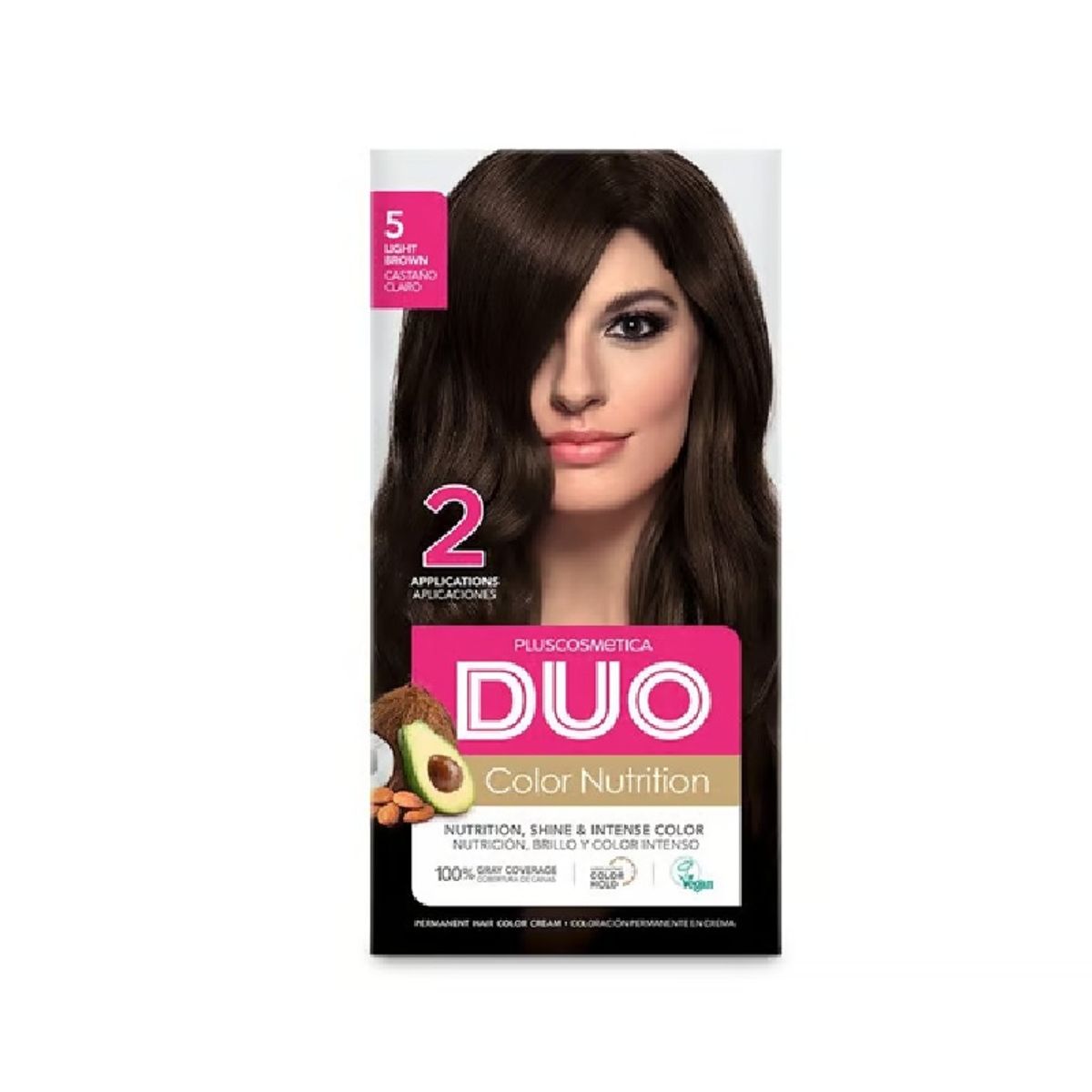 DUO - Tinte Duo Color Nutrition Tono 5 Castaño Claro