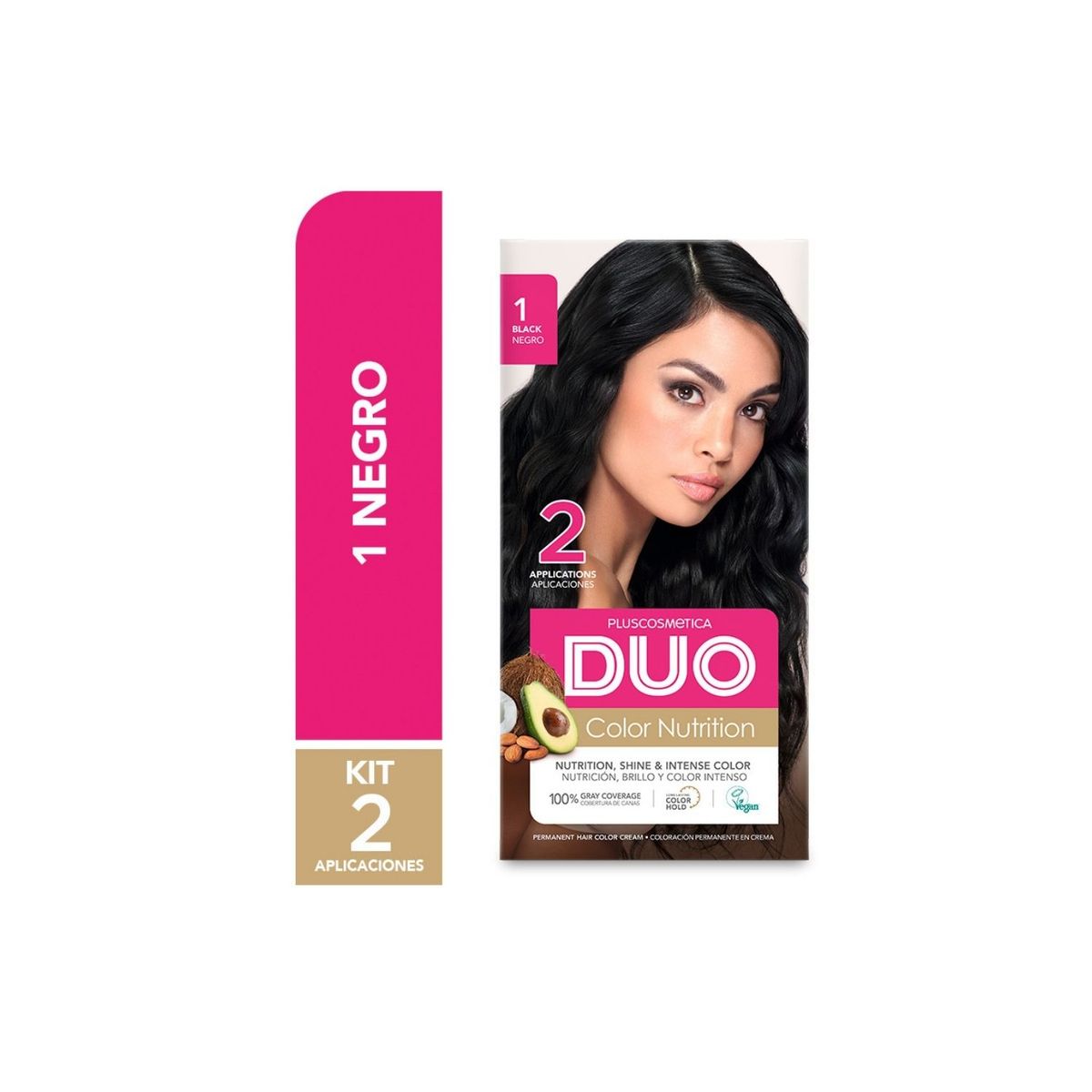 DUO - Tinte Duo Color Nutrition Tono 1 Negro