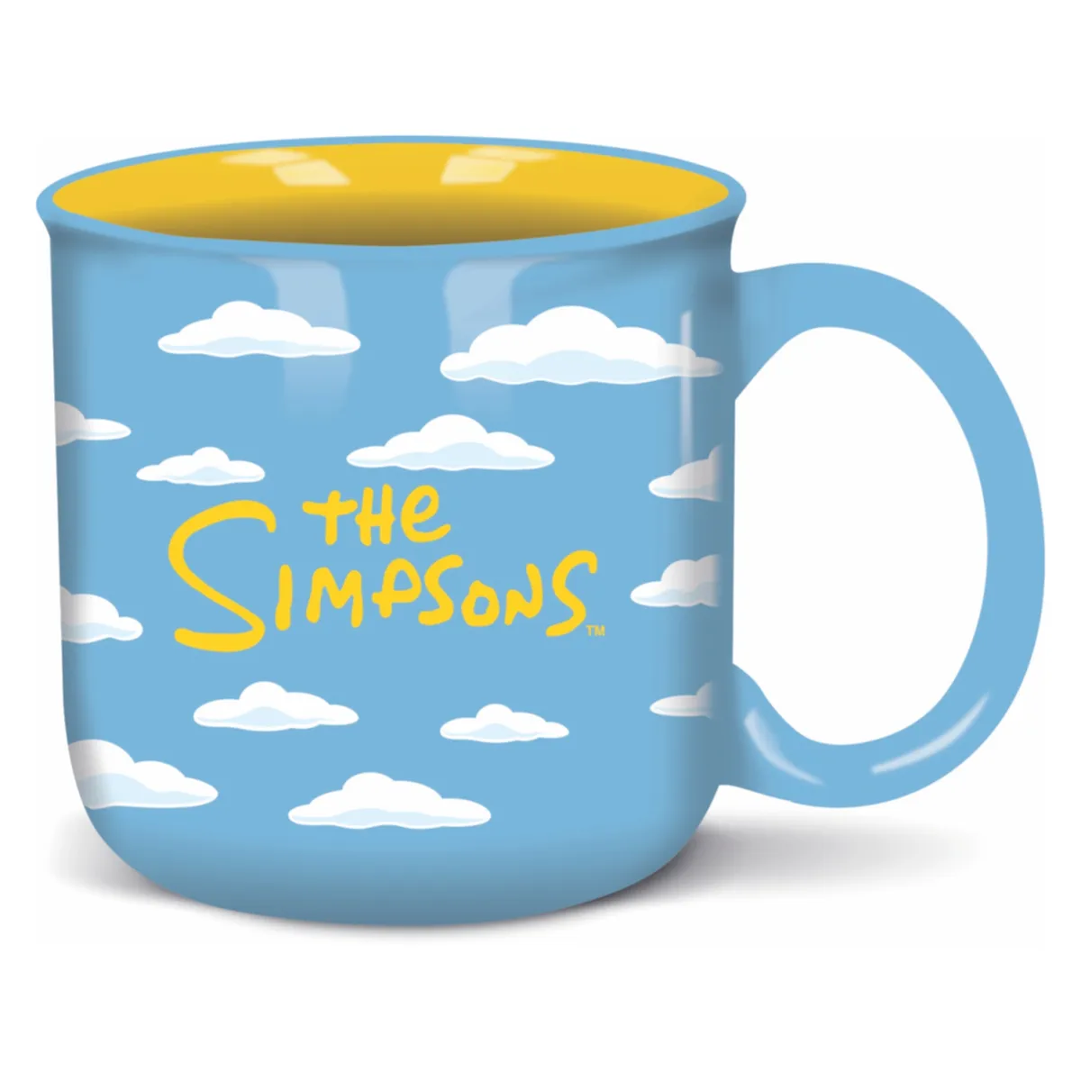 STOR - Taza Mug Simpsons Cerámica Celeste 14 Oz