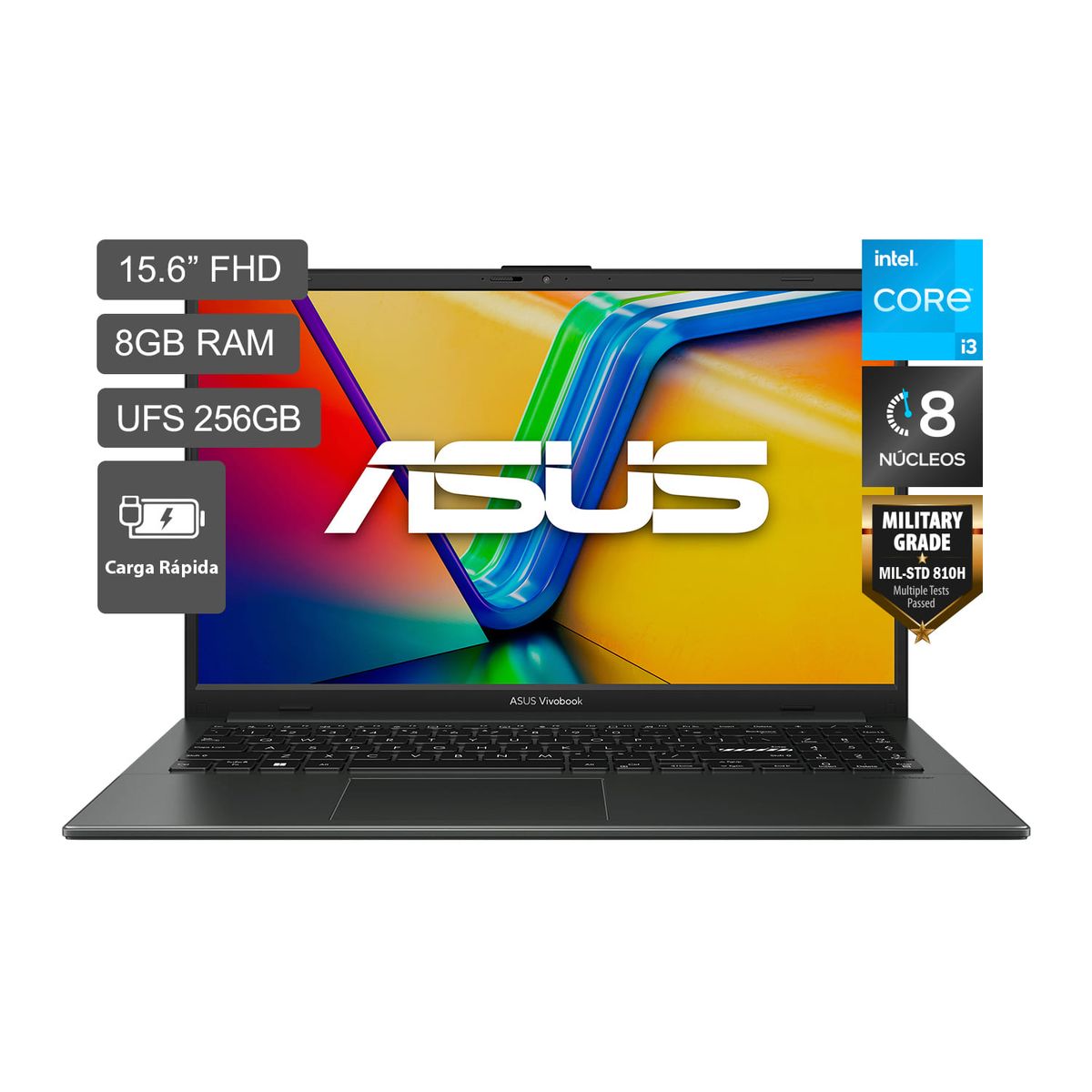 ASUS - Laptop ASUS Vivobook Go 15 Ci3 N305 8GB 256GB