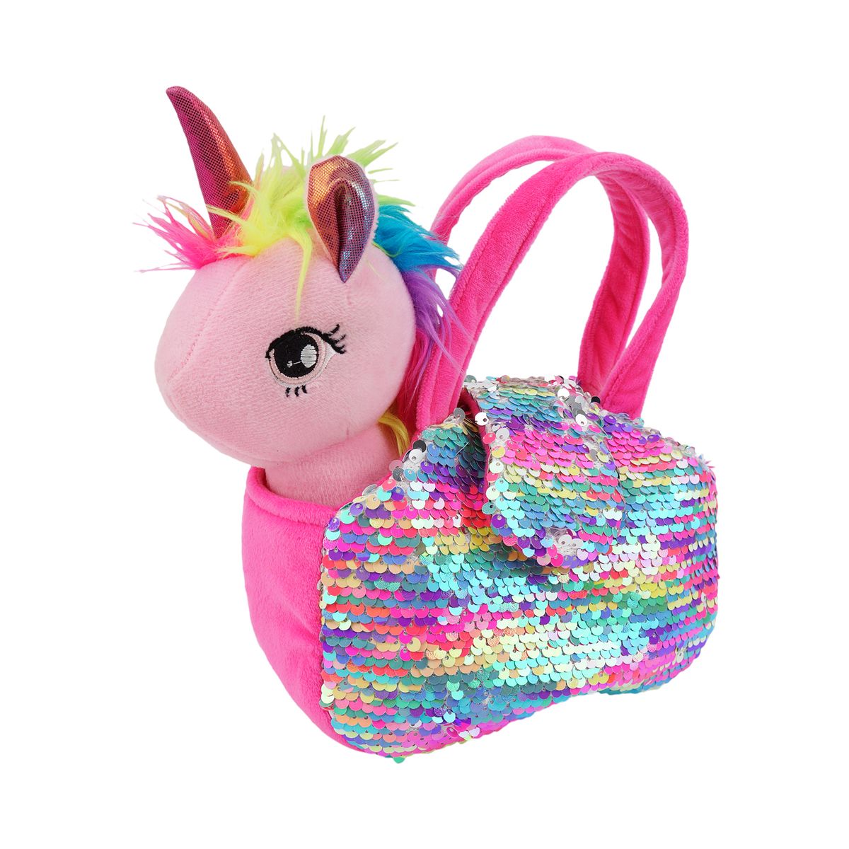 CREATION - Cartera con Unicornio Rosada