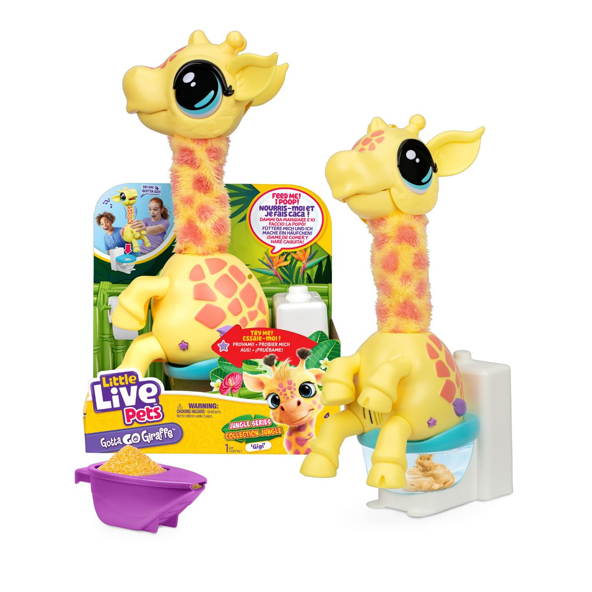 LITTLE LIVE PETS - Mascota Interactiva Little Live Pets Jirafa
