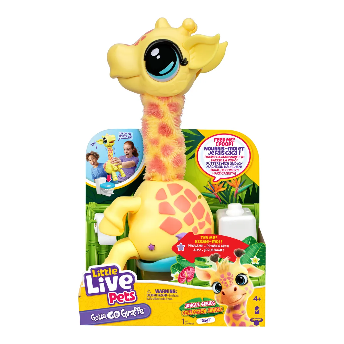 LITTLE LIVE PETS - Mascota Interactiva Little Live Pets Jirafa
