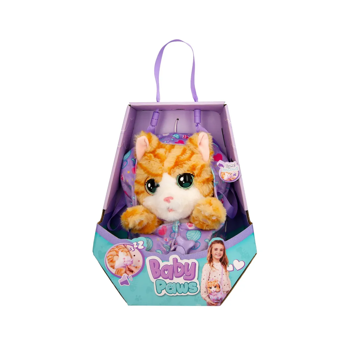 BABY PAWS - Peluche Interactivo Baby Paws W2 Cat