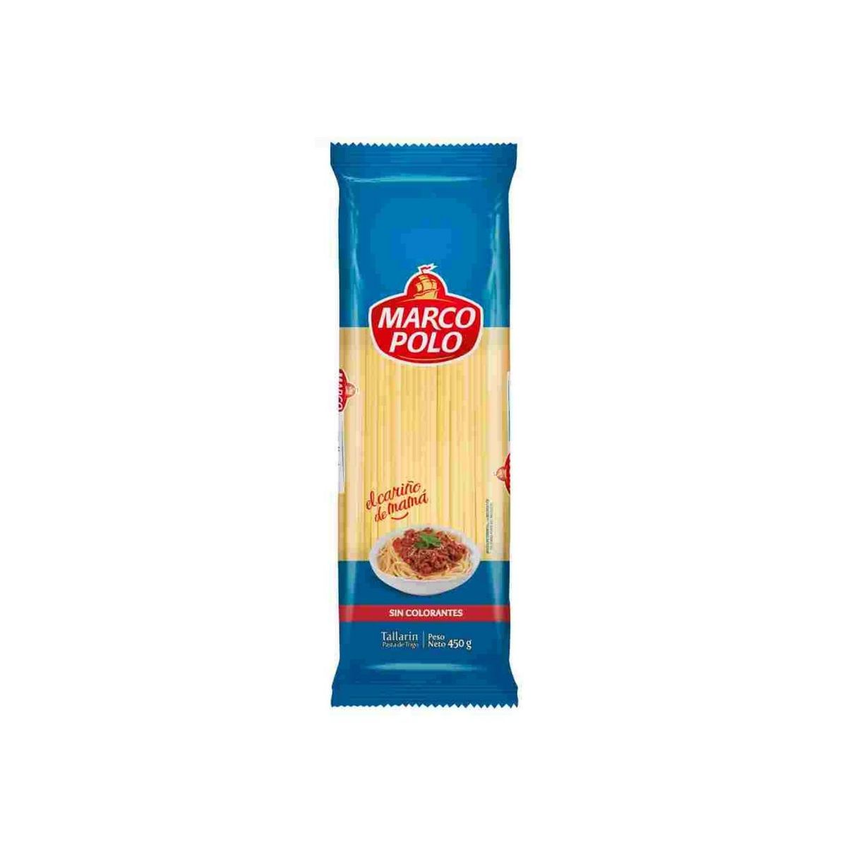 MARCO POLO - Fideo Marco Polo Tallarín Bolsa 450 g