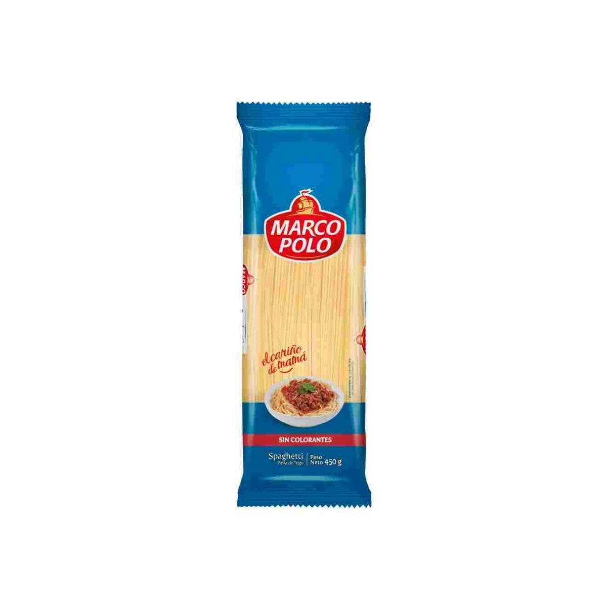 MARCO POLO - Fideo Marco Polo Spaghetti Bolsa 450 g