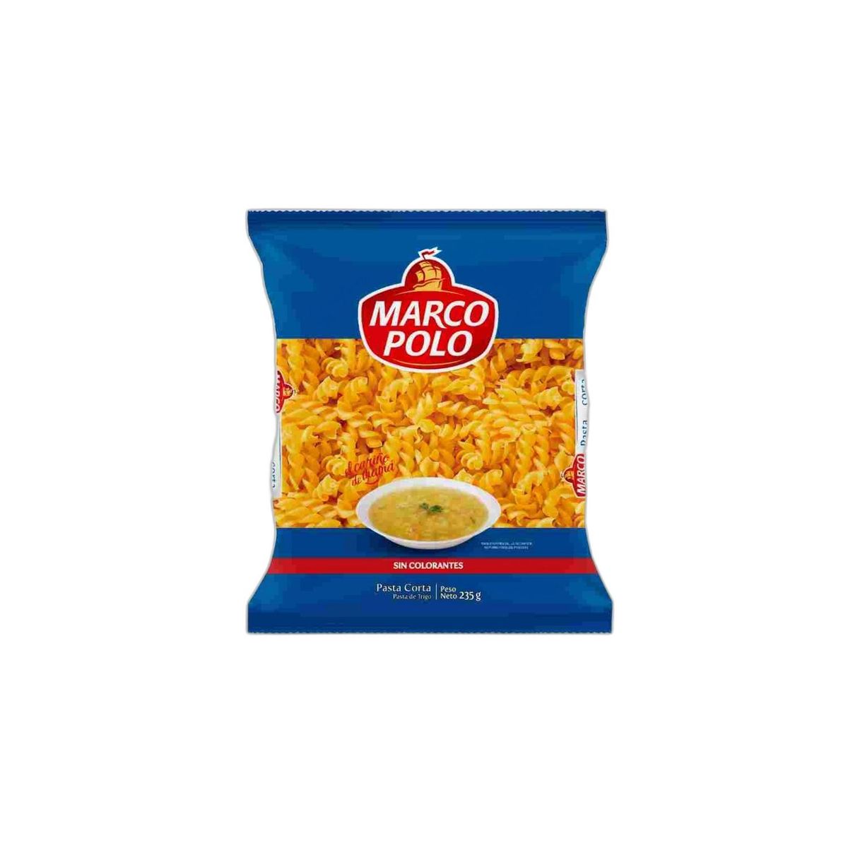 MARCO POLO - Fideo Marco Polo Tornillo Bolsa 235 g