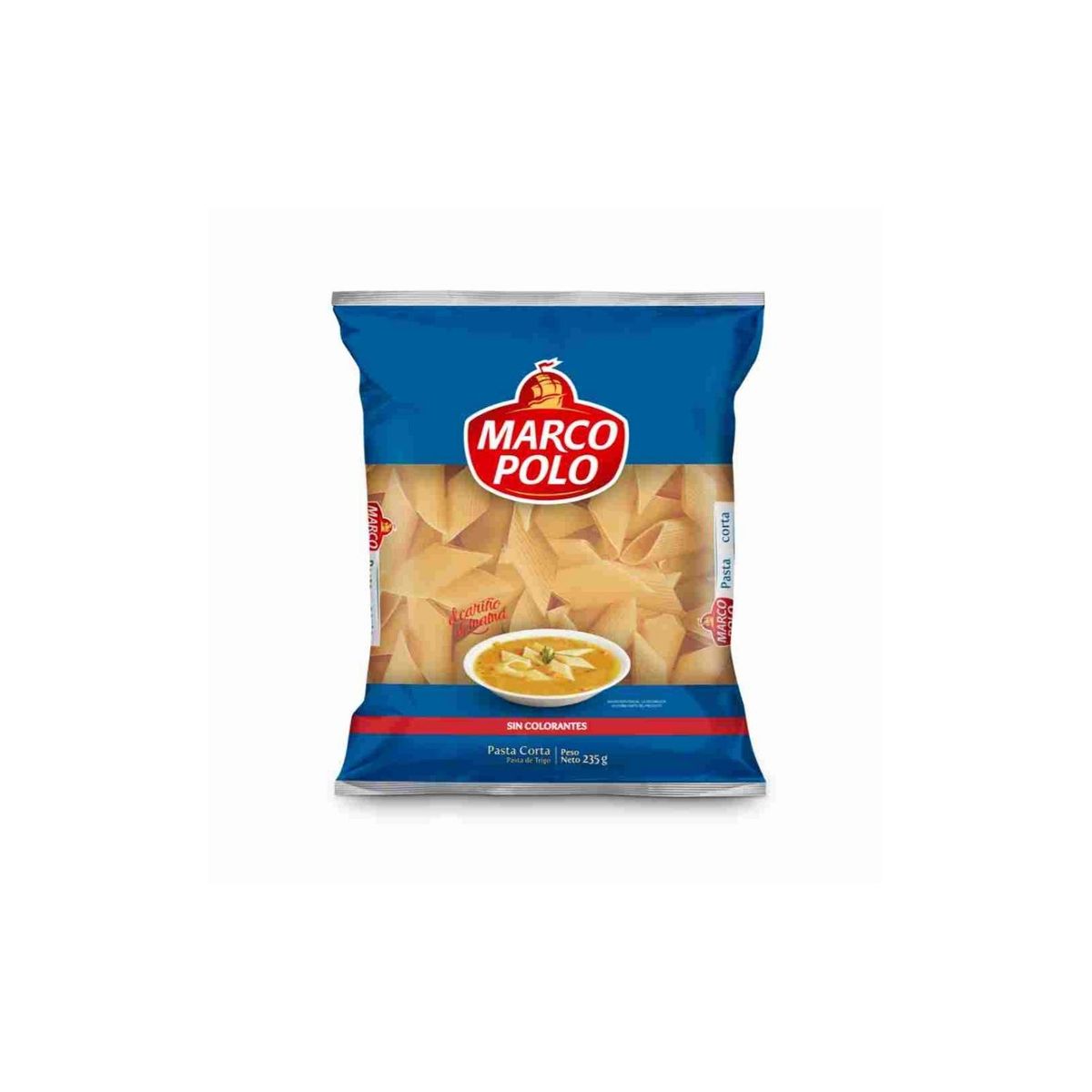 MARCO POLO - Fideo Marco Polo Macarron Bolsa 235 g
