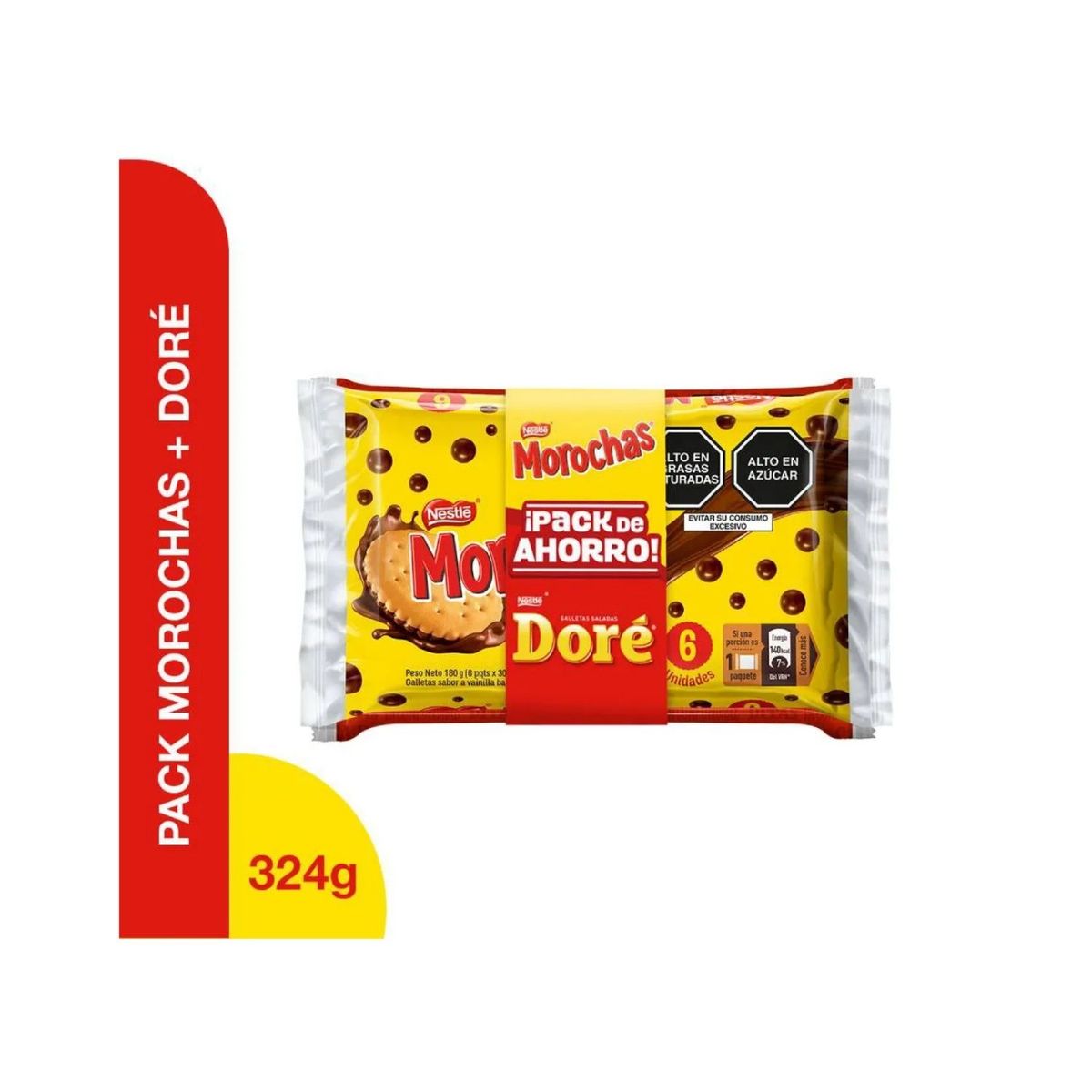 MOROCHAS - Pack Galleta Morochas 180 g + Doré 144g