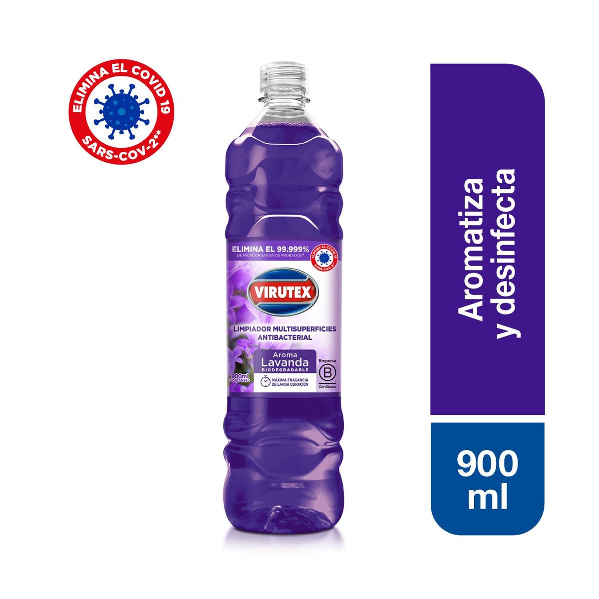 VIRUTEX - LIMPIADOR LAVANDA 900ML