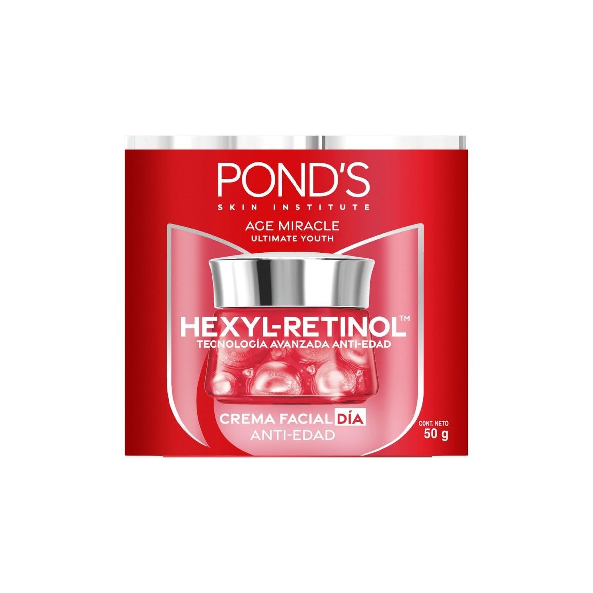 PONDS - Crema Facial Dia Ponds Age Miracle Envase 50 g