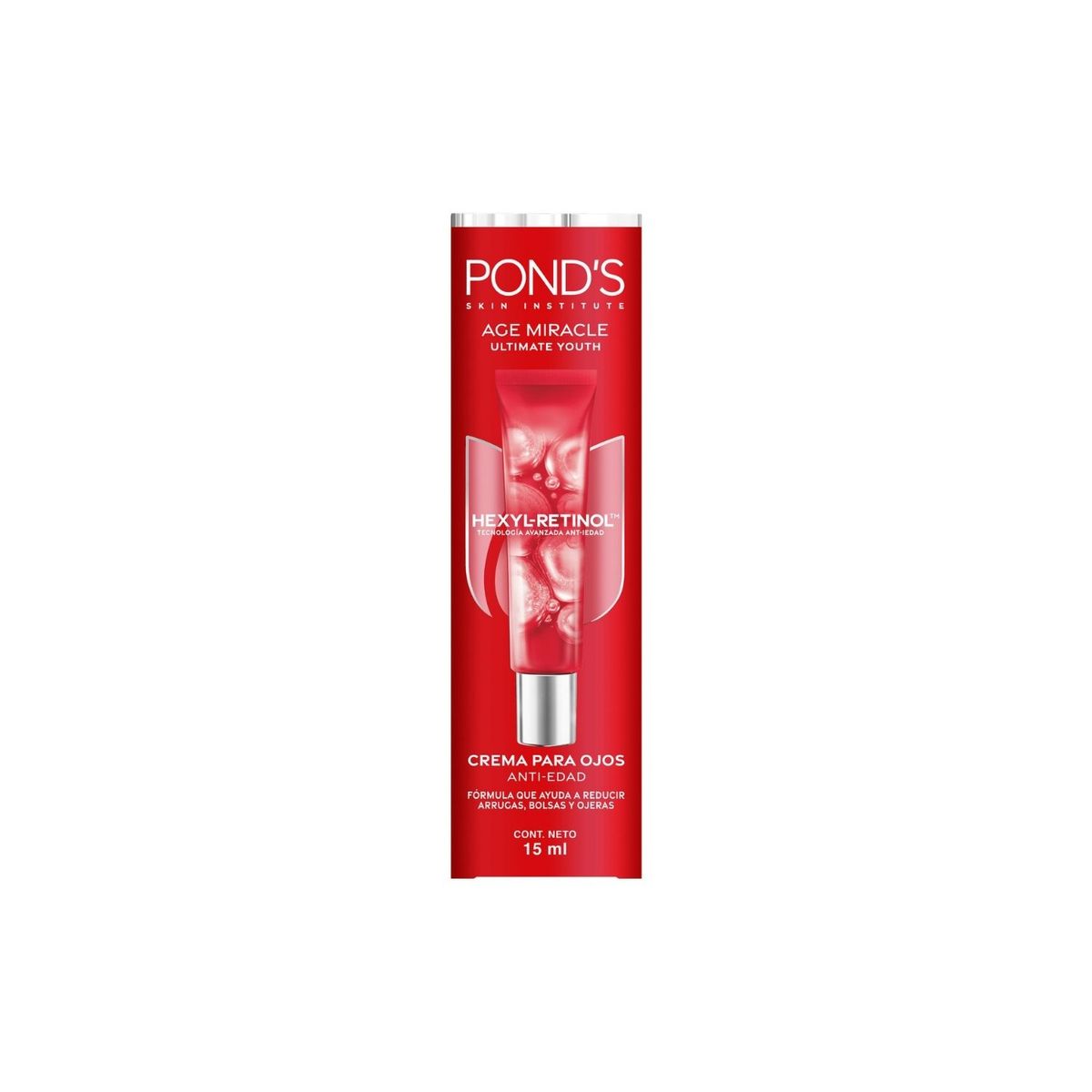 PONDS - Crema Contorno de Ojos Ponds Age Miracle Envase 15 mL