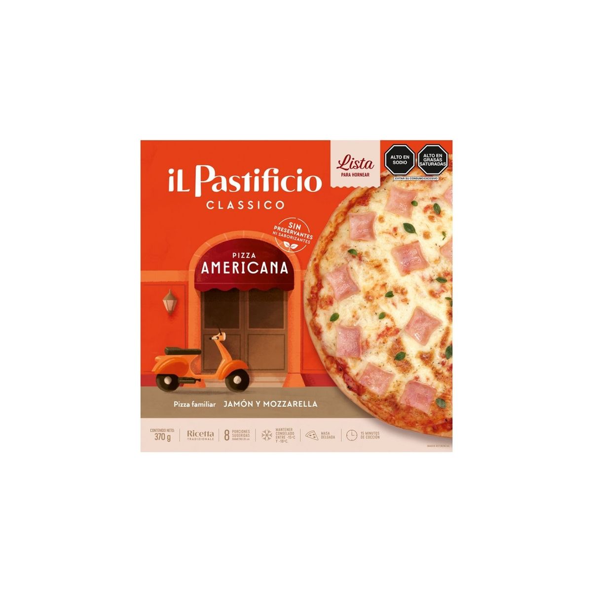IL PASTIFICIO - Pizza Americana Il Pastificio Caja 370 g