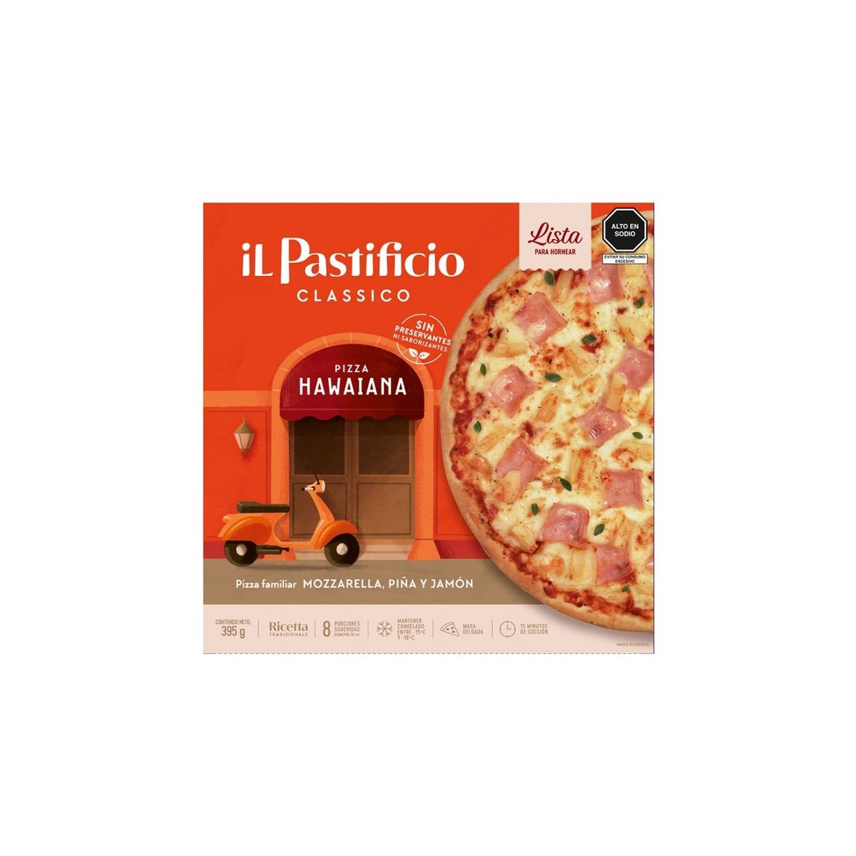 IL PASTIFICIO - Pizza Hawaiana Il Pastificio Caja 395 g