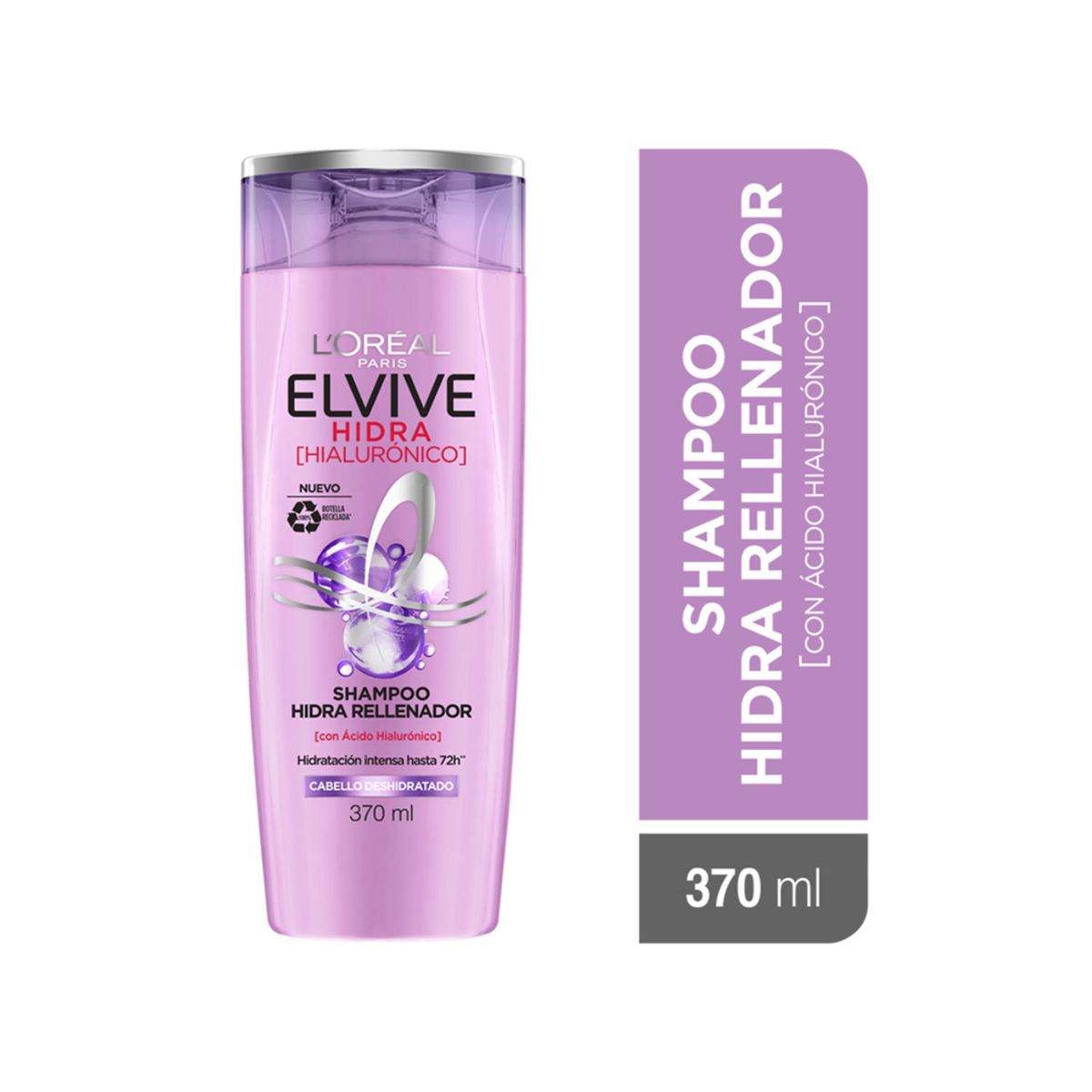 ELVIVE - Pack Elvive Hidra Hialurónico Shampoo 370Ml + Crema De Tratamiento 300Ml