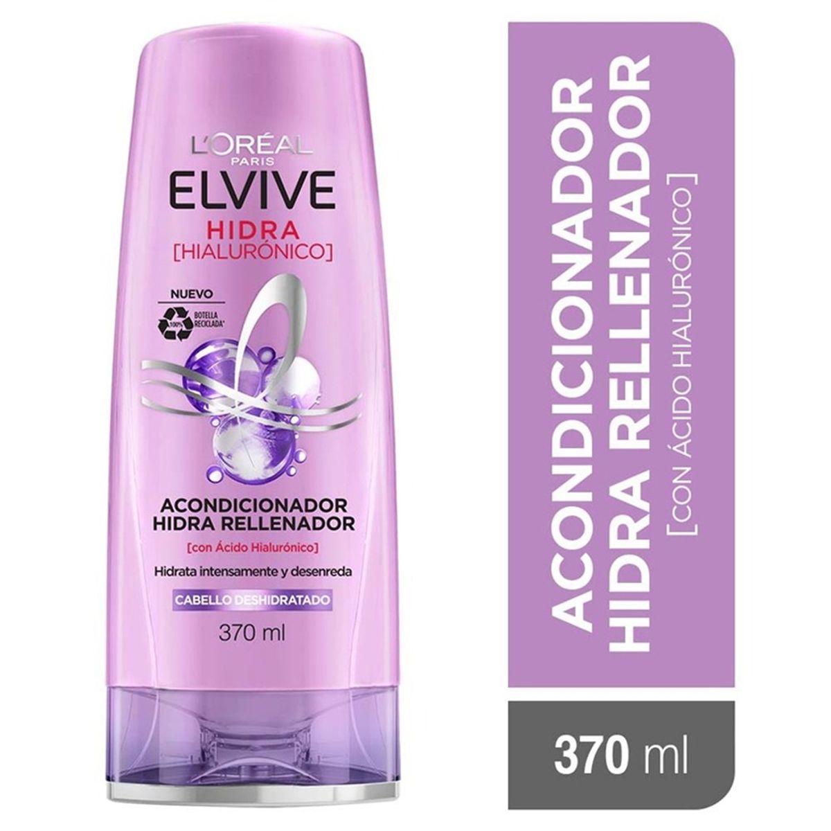 ELVIVE - Pack Elvive Hidra Hialurónico Shampoo + Acondicionador 370Ml