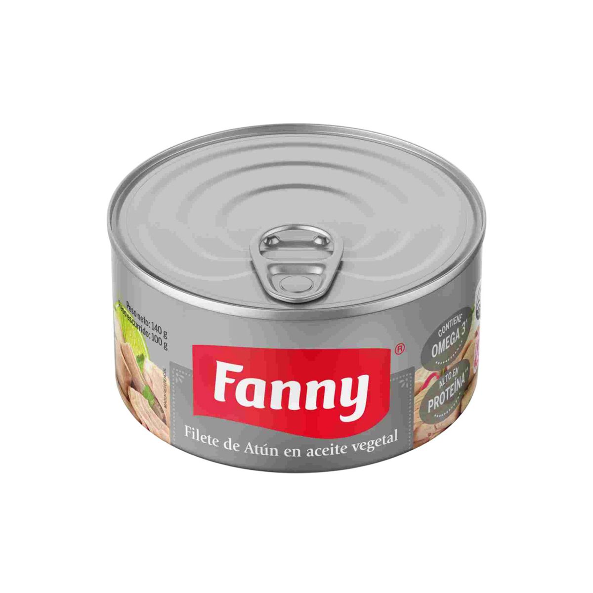 FANNY - Atún Filete Aceituna Vegetal Fanny Lata 140 g