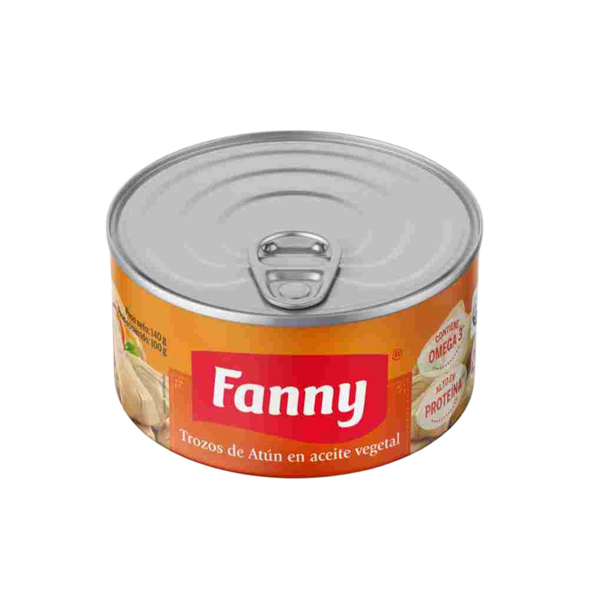 FANNY - Atún Trozo Aceituna Vegetal Fanny Lata 140 g
