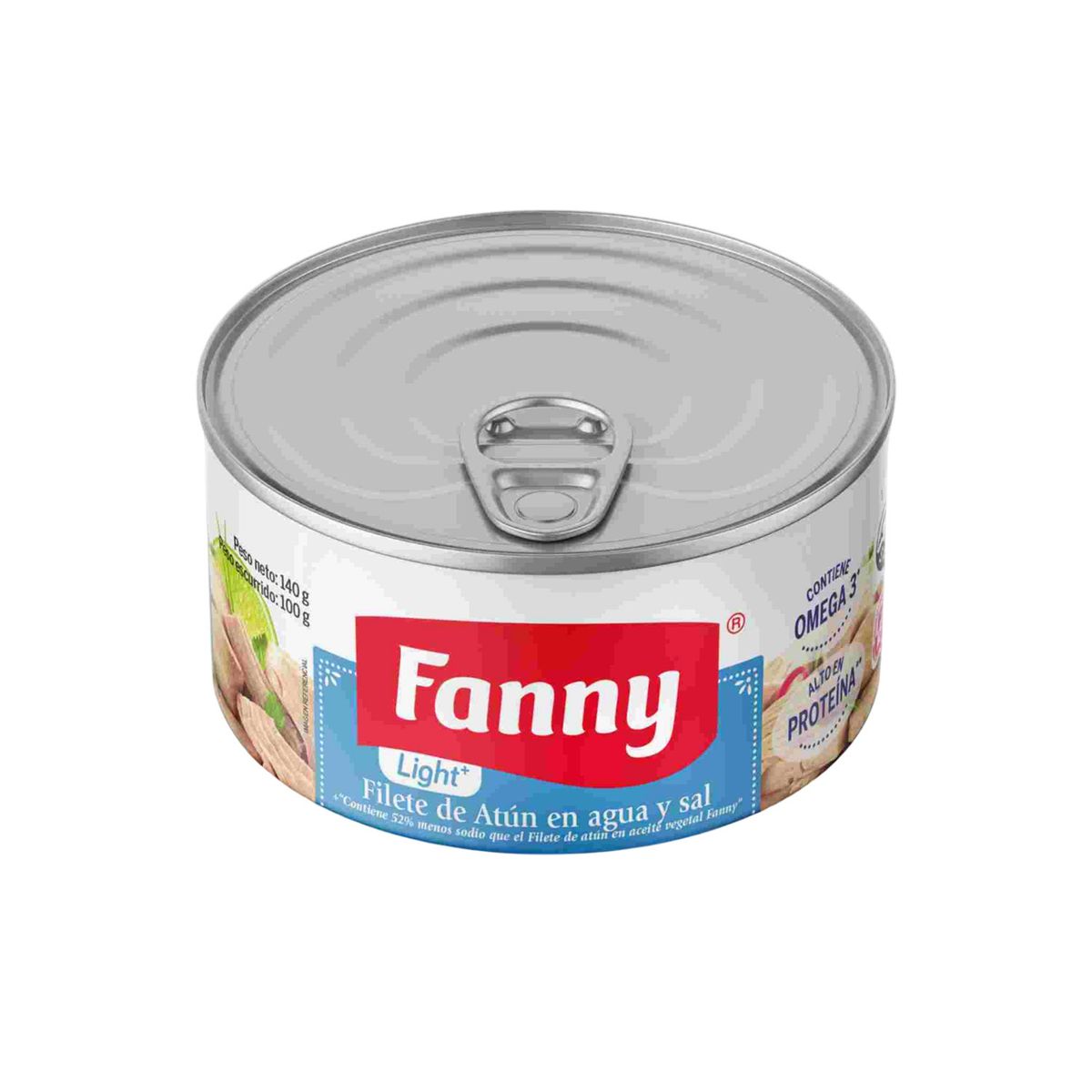 FANNY - Atún Filete en Agua Fanny Lata 140 g