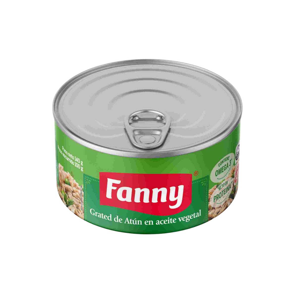 FANNY - Atún Rallado en Aceite Vegetal Fanny Lata 140 g