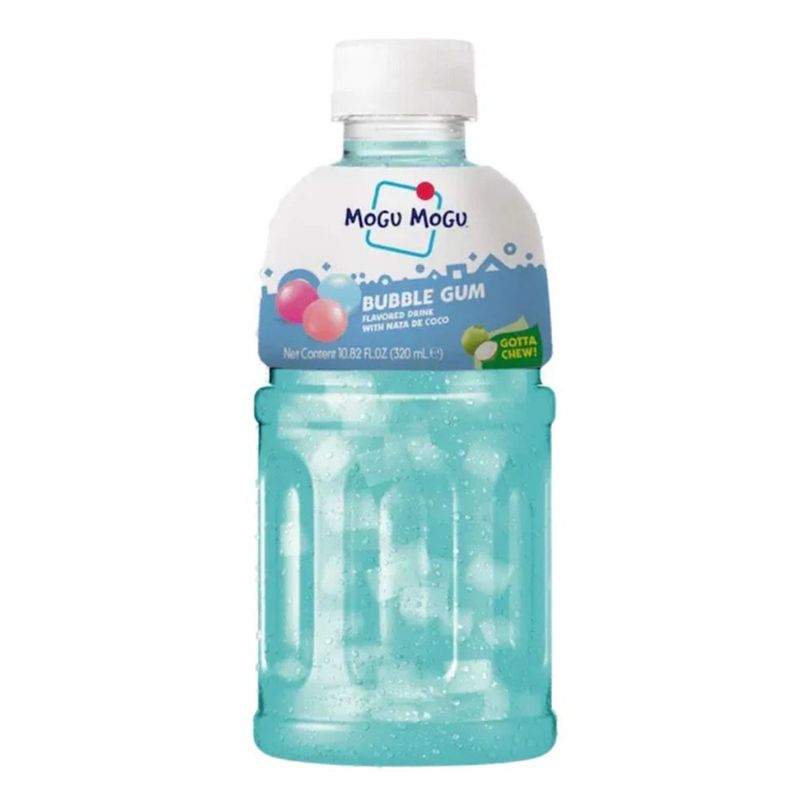 MOGU MOGU - Bebida Mogu Mogu Bubble Gum Botella 320 mL