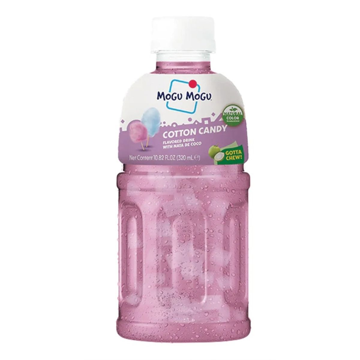 MOGU MOGU - Bebida Mogu Mogu Cotton Candy Botella 320 mL