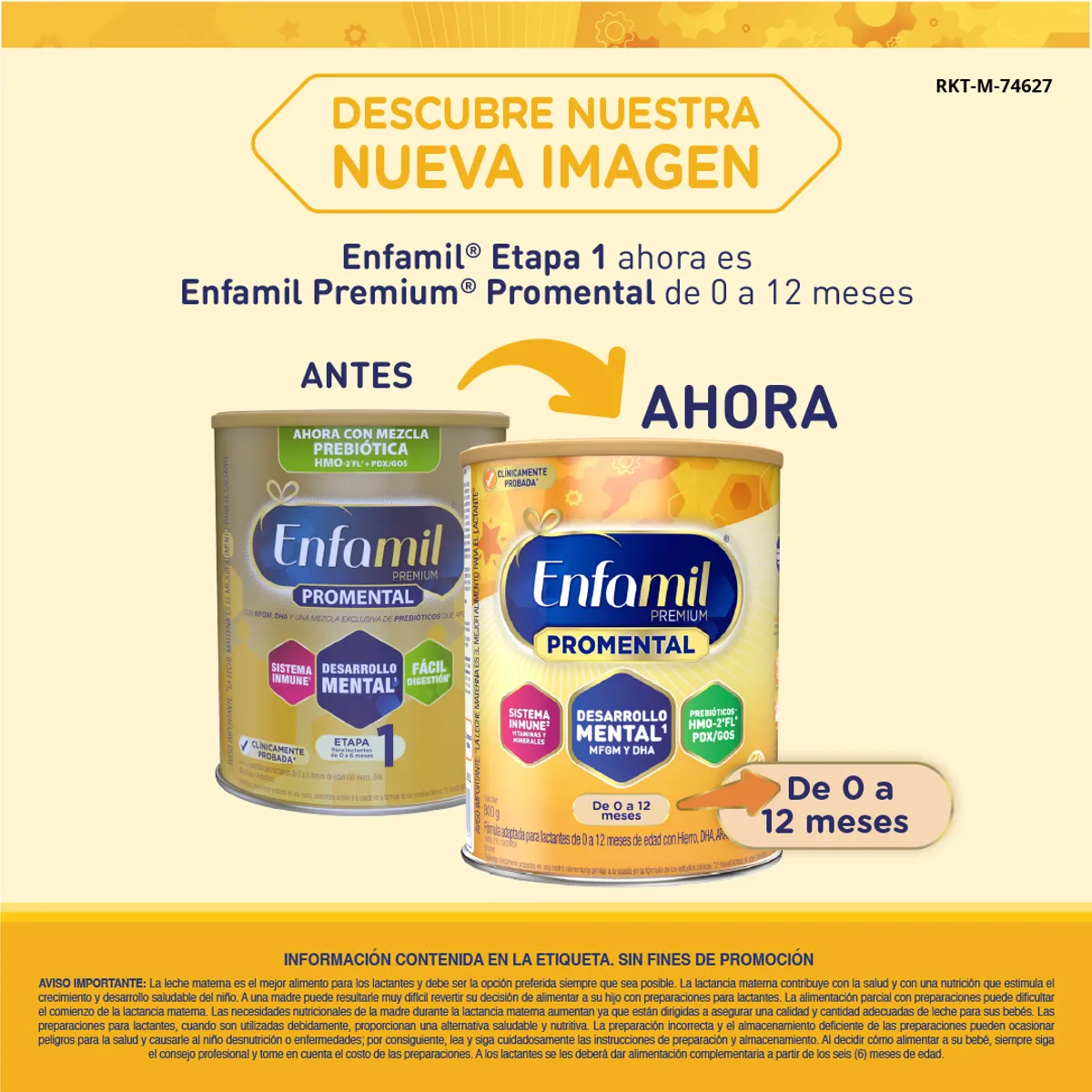 ENFAMIL - Fórmula para Lactantes Enfamil Promental Lata 800 g