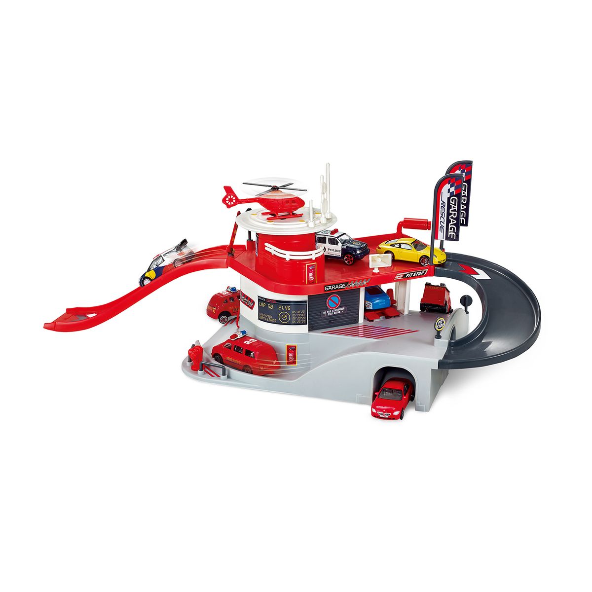 RESCUE - Garaje de Rescate 38 Pzas