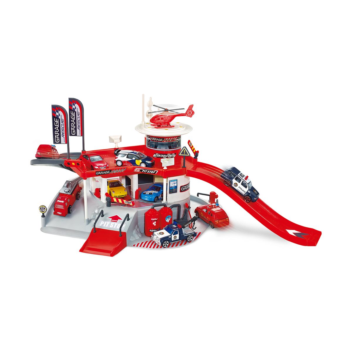 RESCUE - Garaje de Rescate 38 Pzas