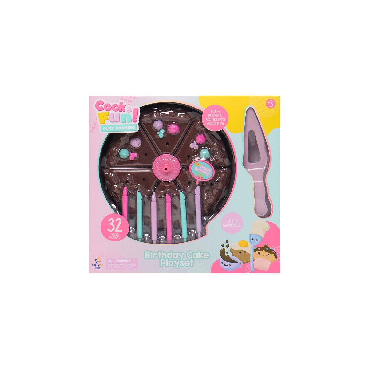 HAPPYLINE - Cake Set 32 Pzas