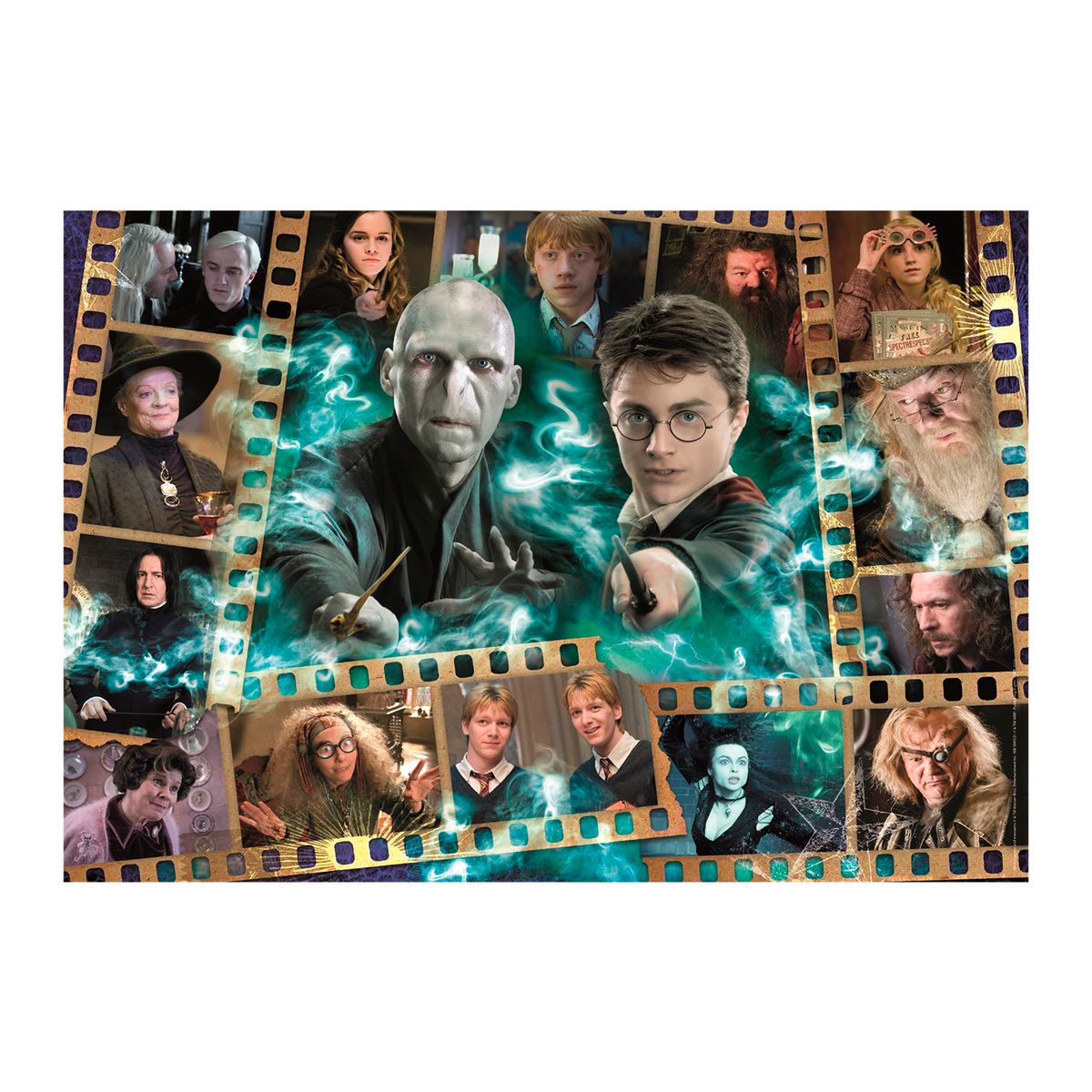 CLEMENTONI - Rompecabezas Harry Potter Compact Box 1000 Pzas