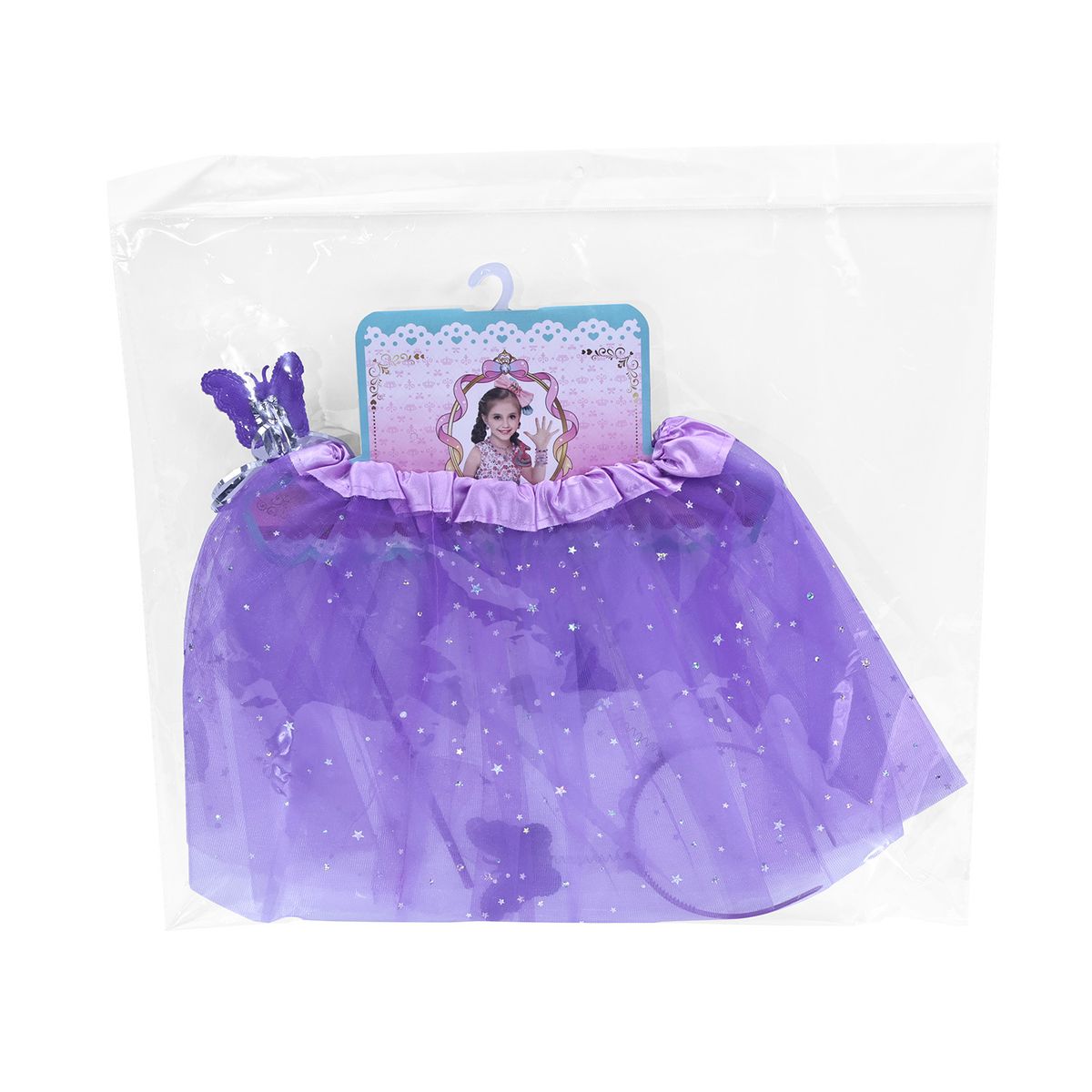 KIDS N PLAY - Falda Varita y Vincha Mariposa