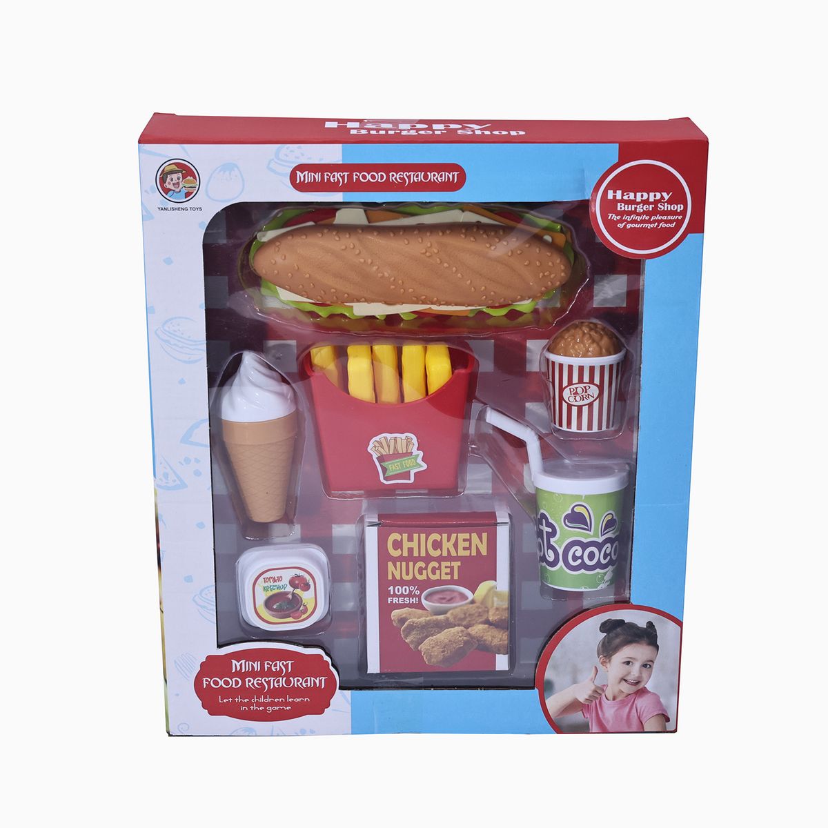  - Set de Comida Fast Food