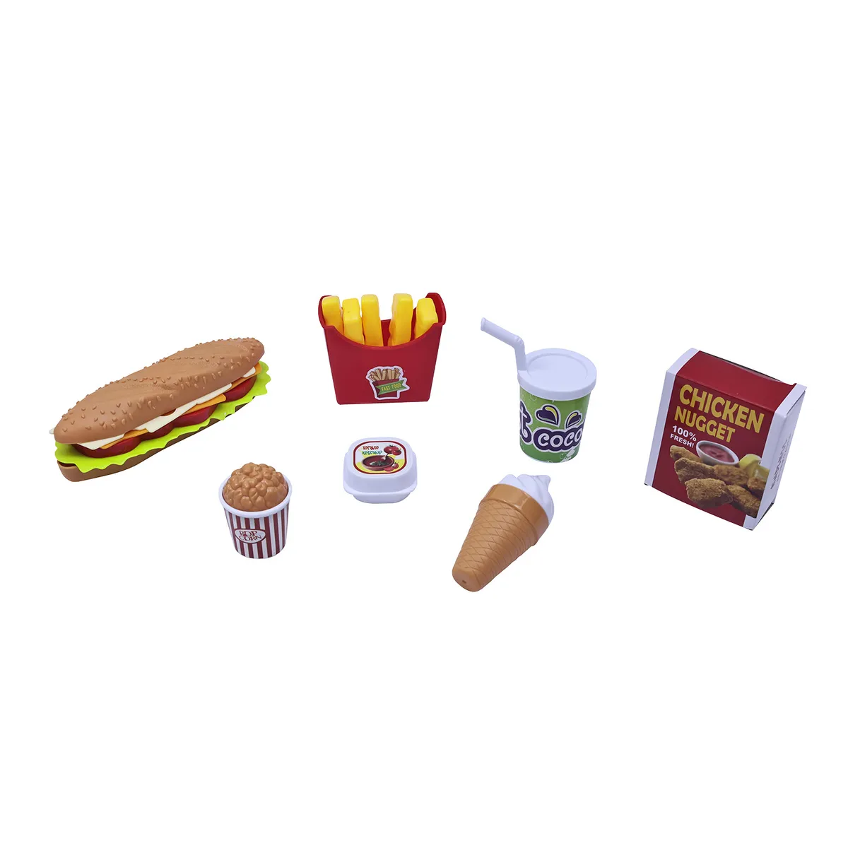  - Set de Comida Fast Food